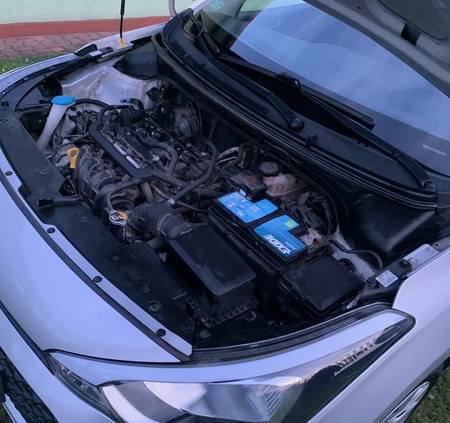 Hyundai i20 cena 42900 przebieg: 104747, rok produkcji 2018 z Siedliszcze małe 211